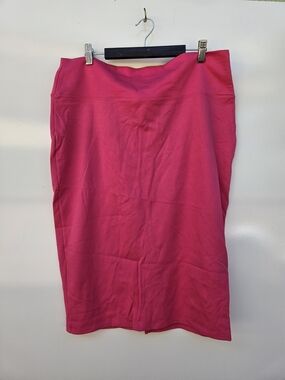 Classic Hot Pink Pencil Skirt